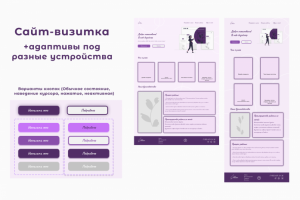 Сайт-визитка (лэндинг)