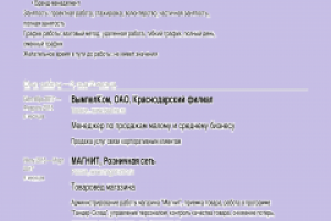 Мое резюме на Head Hunter