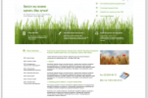 Корпоративный сайт Эко компании