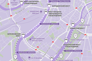 Веломаршрут в Москве