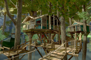 Сказочный домик на дереве