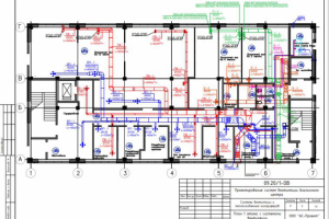 Проектом предусмотрено устройство системы вентиляции