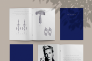 Дизайн каталога ювелирного бренда