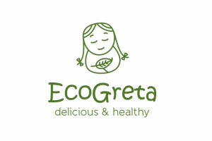 Дизайн логотипа производителя экологически чистых продуктов