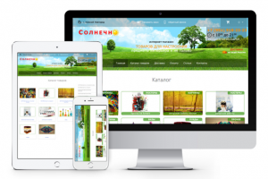 Интернет-магазин подарков "Солнечно"