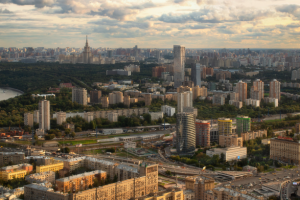 Вид с небоскреба.