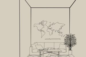 Эскиз интерьера