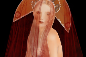 Девушка в кокошнике