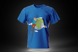 Принт для корпоративной футболки логиста