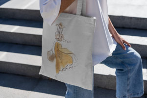 Дизайн принта. Шоппер