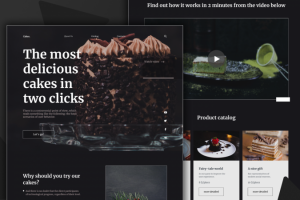 The most delicious cakes in two clicks!