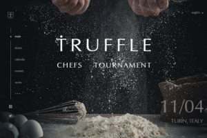 Сайт, нейминг, фирменный стиль, логотип для турниров шеф-поваров