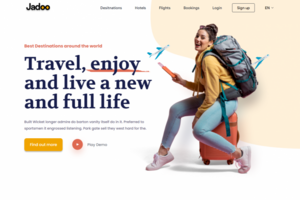 Лендинг Travel
