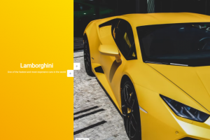 Красивый слайдер-сайдбар.