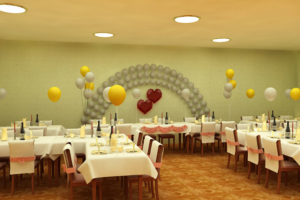 Ресторан 3D модель