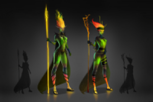 2D Персонажи