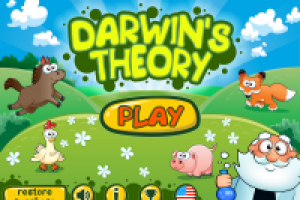Меню для игры  "Darwin's Theory"