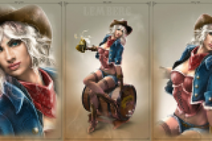 Иллюстрация для Бара, Pin Up