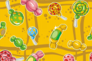 Фон, паттерн с конфетами