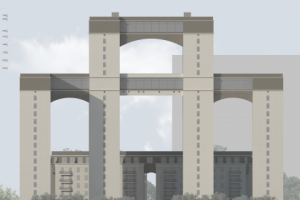 Проект. Жилой дом и гостиница