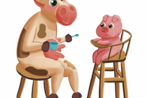 Иллюстрация к игре «Чья мама? Чей малыш?»