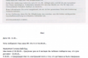 Деловая переписка, факс, доставка продукции, DE - RU