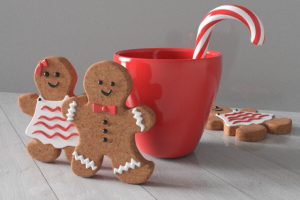 пара печенек