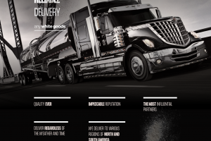 Промо сайт для логистической компании