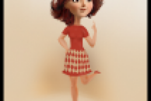 Печенье юбилейное. Персонаж для ролика.