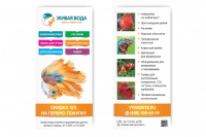 Флаер "Живая вода"