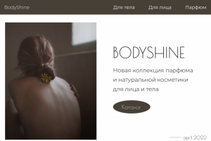 Интернет-магазин уходовой косметики "BodyShine"