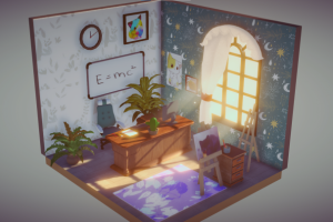 Стилизованная локация для игры