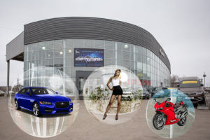 Фотографии предметов в "хрустальных" шарах