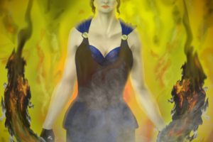 the flamegirl