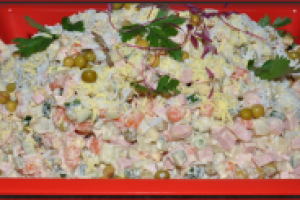 Фото салатов