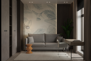 Кабинет в современном стиле