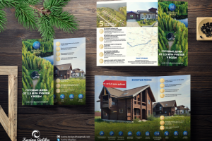 Лифлет для компании «Золотые Пески»