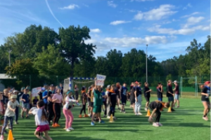 Создание контента для детского лагеря, группа ВК