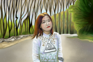 2D цифровой портрет по фотографии