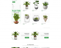 GreenShop - интернет-магазин по продаже растений.