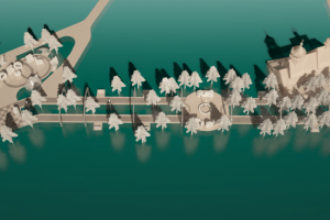 Концепт аллеи Невест в парке Елочки