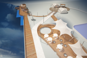 Проект пляжной зоны Домодедово