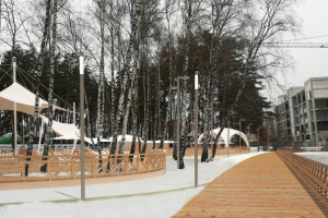 Фотомонтаж в парке Домодедово