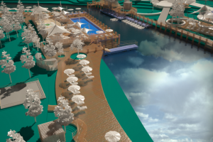 Проект Пляжной зоны в Домодедово