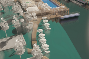 Концепт Пляжа в парке Елочки г.Домодедово 3