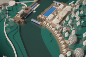 Концепт Пляжа в Парке Елочки г. Домодедово 1