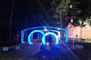 Арки на Аллее Любви в Домодедово