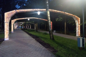 Арки на Аллее Любви в Домодедово