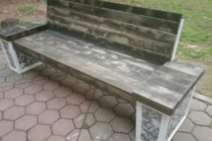 Скамья для парка Елочки г. Домодедово