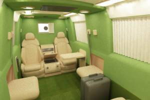 Интерьер инкассаторского автомобиля FORD 3